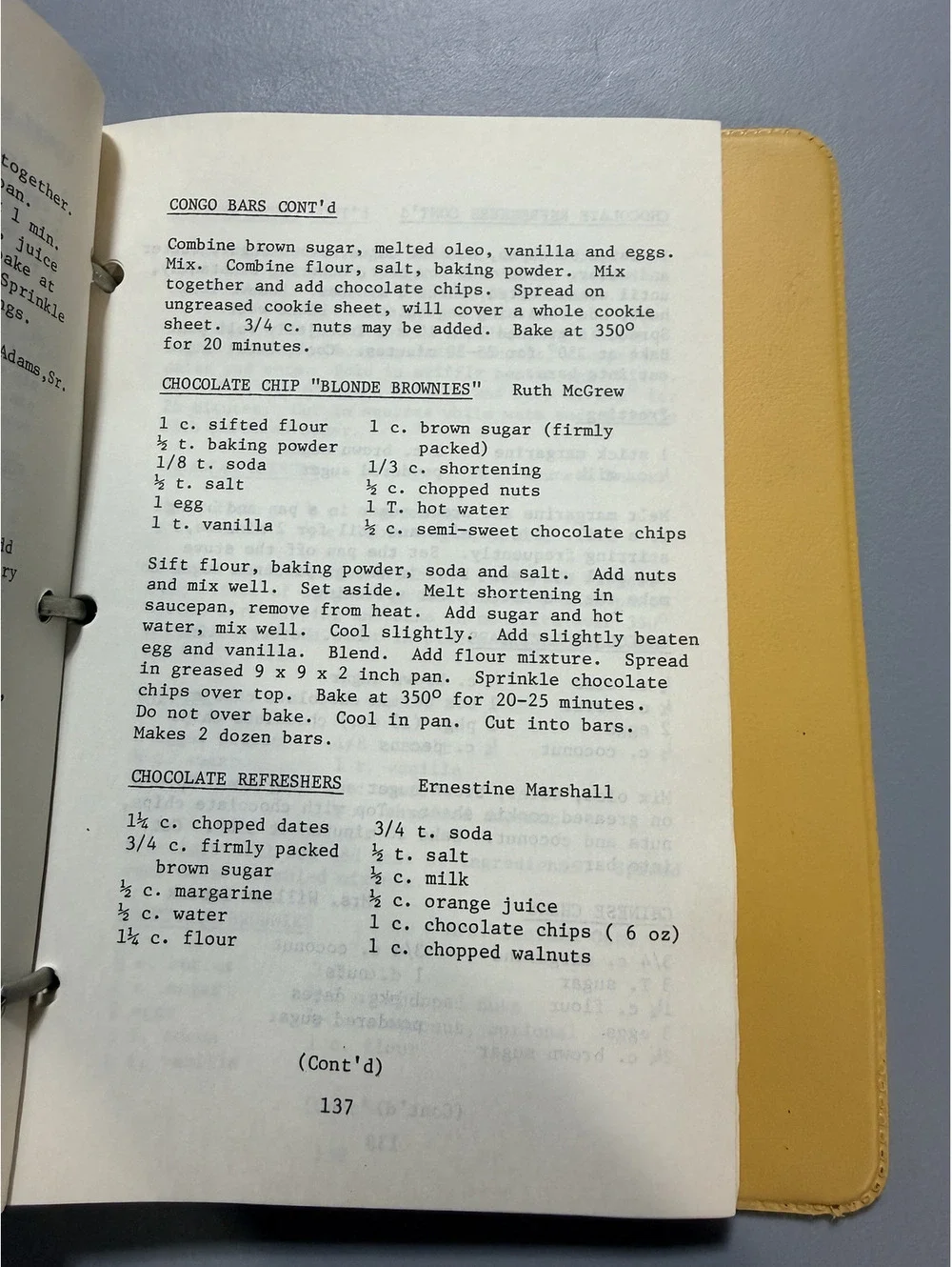 1977 Kay County Extension Homemakers Cookbook | Oklahoma Community Recipes